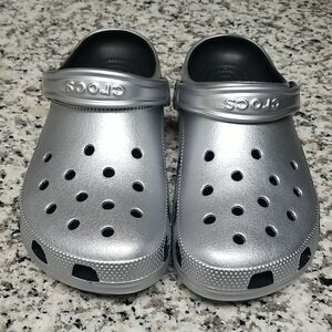 CROCS, W10/M8, SILVER